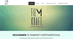 Desktop Screenshot of filmkraft.dk