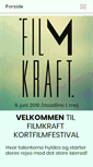Mobile Screenshot of filmkraft.dk